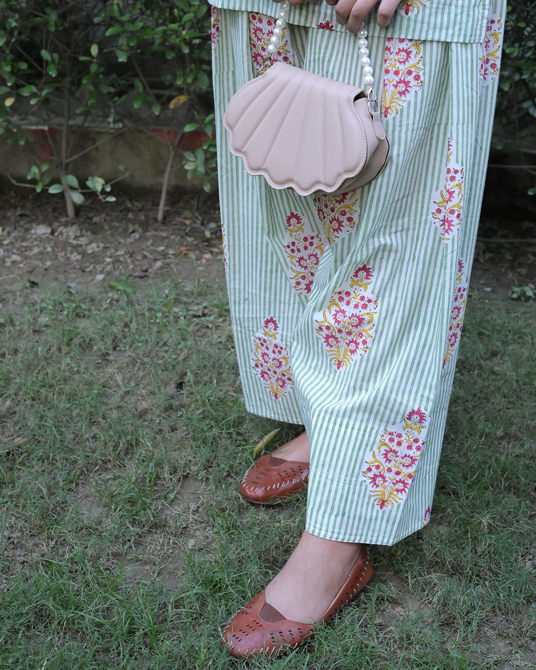 Mint Green Printed Co-Ord Set